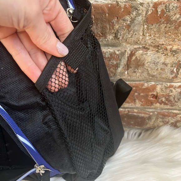 NASM Black & Blue Sporty Backpack with Padded Straps - Picture 6 of 7